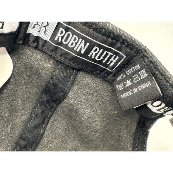 ROBIN RUTH Pittsburgh Original Adjustable Strapback Baseball Hat/Cap, Gray NEW - Picture 7 of 7